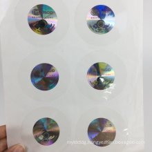 Custom Printed Laser Reflective Color Hologram Label Sticker